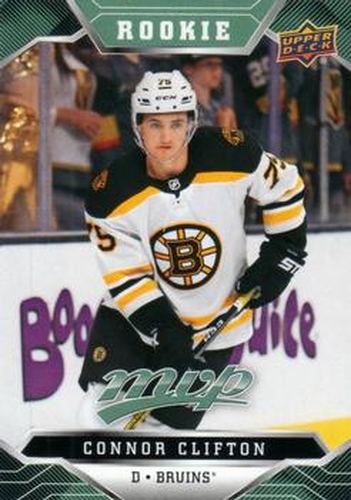 #255 Connor Clifton - Boston Bruins - 2019-20 Upper Deck MVP Hockey