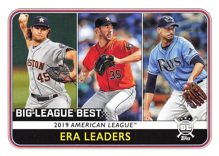 #255 Gerrit Cole / Justin Verlander / Charlie Morton - Houston Astros / Houston Astros / Tampa Bay Rays - 2020 Topps Big League Baseball