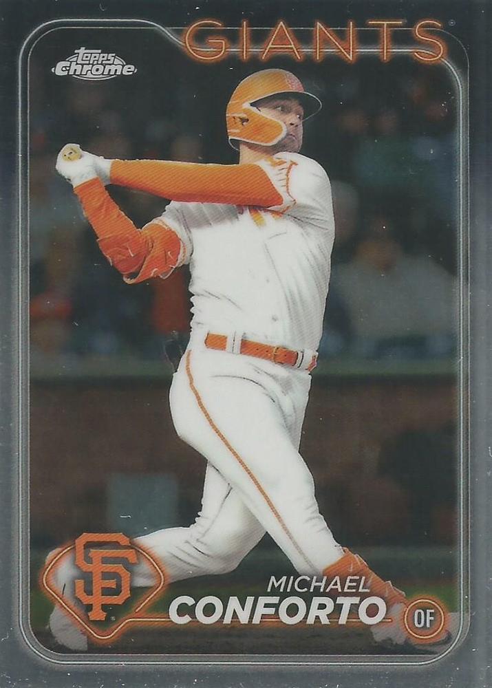 #256 Michael Conforto - San Francisco Giants - 2024 Topps Chrome Baseball