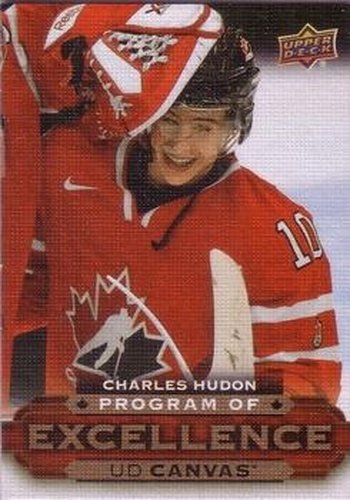 #C256 Charles Hudon - Canada - 2015-16 Upper Deck - UD Canvas Hockey