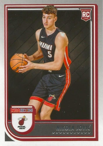 #256 Nikola Jovic - Miami Heat - 2022-23 Hoops Basketball