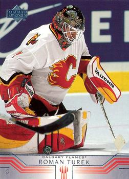 #256 Roman Turek - Calgary Flames - 2001-02 Upper Deck Hockey
