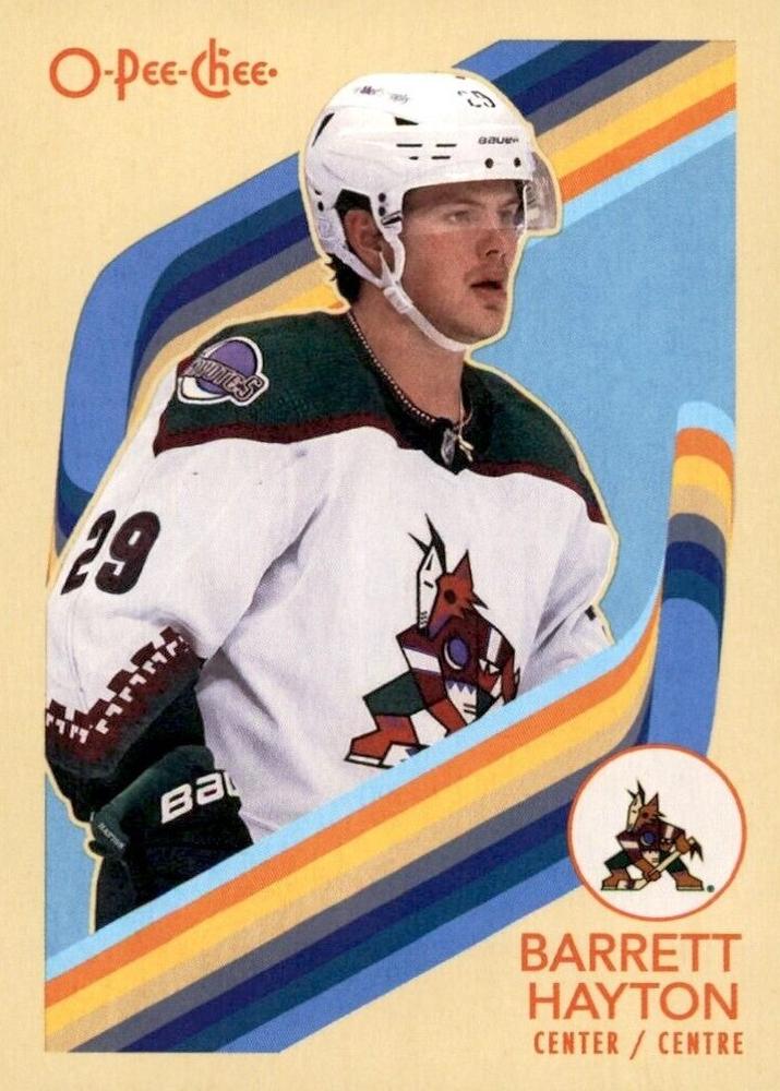 #257 Barrett Hayton - Arizona Coyotes - 2023-24 O-Pee-Chee - Retro Hockey