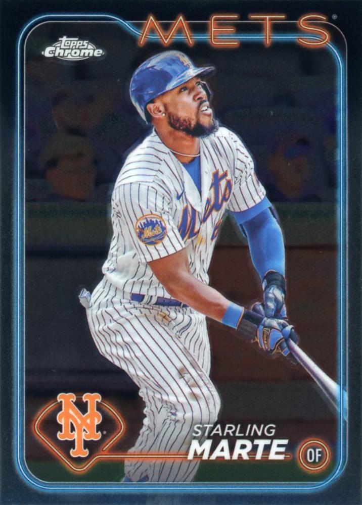 #257 Starling Marte - New York Mets - 2024 Topps Chrome Baseball