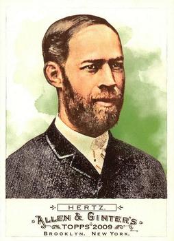 #257 Heinrich Hertz - 2009 Topps Allen & Ginter Baseball