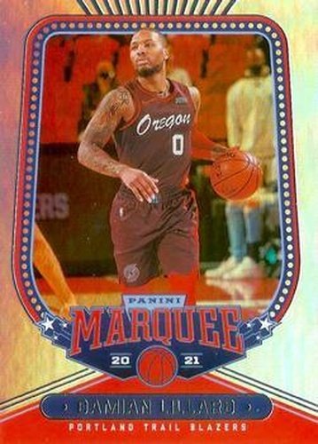 #257 Damian Lillard - Portland Trail Blazers - 2020-21 Panini Chronicles Basketball