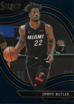 #257 Jimmy Butler - Miami Heat - 2020-21 Panini Select - Blue Basketball