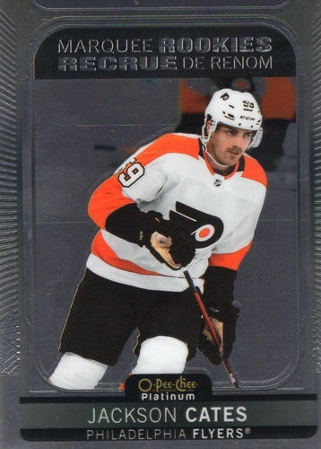 #257 Jackson Cates - Philadelphia Flyers - 2021-22 O-Pee-Chee Platinum Hockey