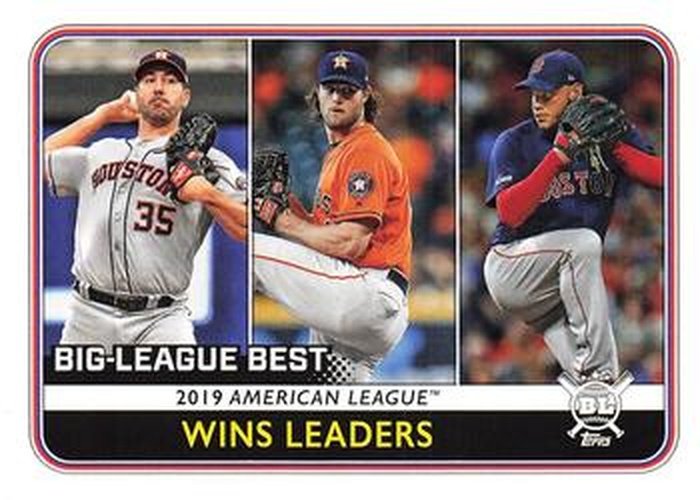 #257 Justin Verlander / Gerrit Cole / Eduardo Rodriguez - Houston Astros / Houston Astros / Boston Red Sox - 2020 Topps Big League Baseball