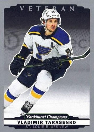#258 Vladimir Tarasenko - St. Louis Blues - 2022-23 Parkhurst Champions - Silver Hockey