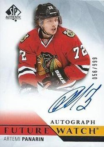 #258 Artemi Panarin - Chicago Blackhawks - 2015-16 SP Authentic Hockey