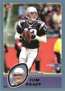 #258 Tom Brady - New England Patriots - 2003 Topps Football