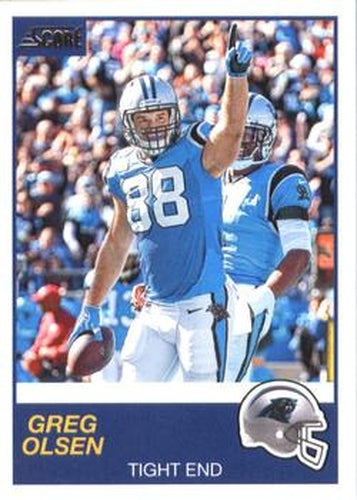 #258 Greg Olsen - Carolina Panthers - 2019 Score Football