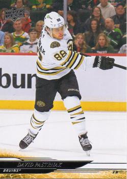#258 David Pastrnak - Boston Bruins - 2024-25 Upper Deck Hockey