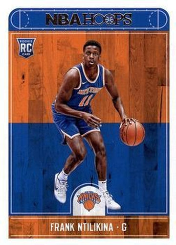 #258 Frank Ntilikina - New York Knicks - 2017-18 Hoops Basketball