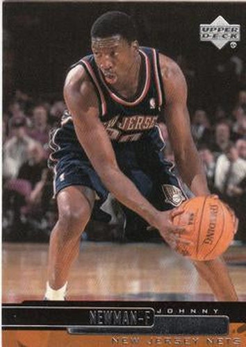 #258 Johnny Newman - New Jersey Nets - 1999-00 Upper Deck Basketball