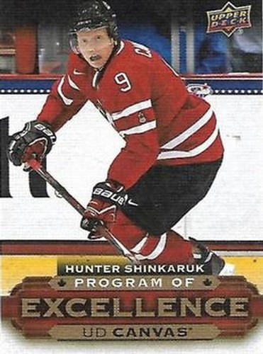 #C259 Hunter Shinkaruk - Canada - 2015-16 Upper Deck - UD Canvas Hockey