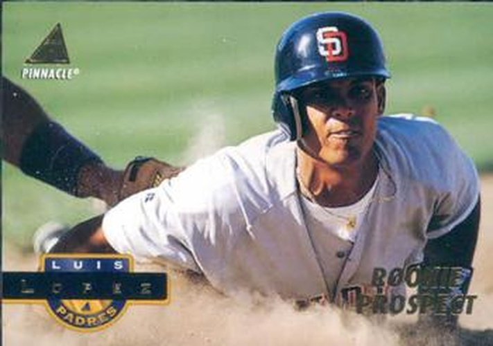 #259 Luis Lopez - San Diego Padres - 1994 Pinnacle Baseball