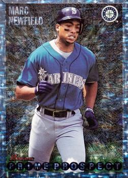 #259 Marc Newfield - Seattle Mariners - 1995 Bowman Baseball