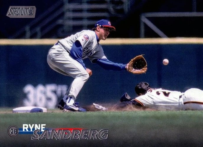 #259 Ryne Sandberg - Chicago Cubs - 2023 Stadium Club Baseball