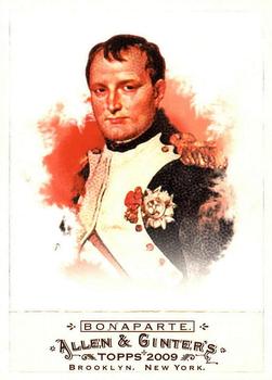 #259 Napoleon Bonaparte - 2009 Topps Allen & Ginter Baseball