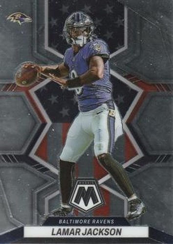 #259 Lamar Jackson - Baltimore Ravens - 2022 Panini Mosaic Football