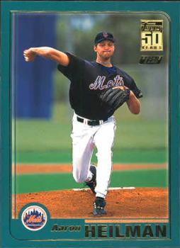 #T259 Aaron Heilman - New York Mets - 2001 Topps Traded & Rookies Baseball