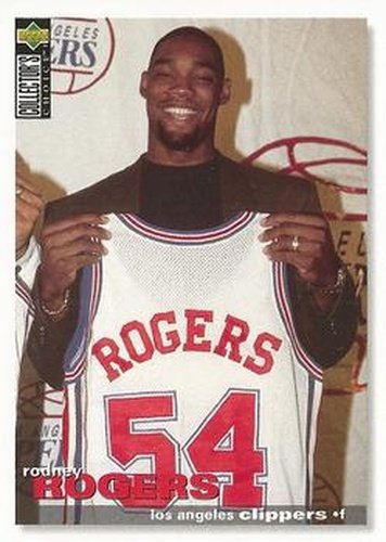 #259 Rodney Rogers - Los Angeles Clippers - 1995-96 Collector's Choice Basketball