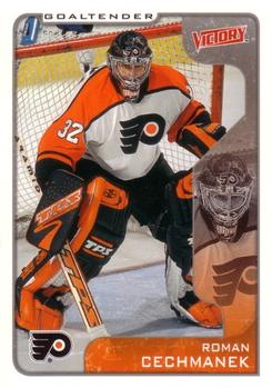 #259 Roman Cechmanek - Philadelphia Flyers - 2001-02 Upper Deck Victory Hockey