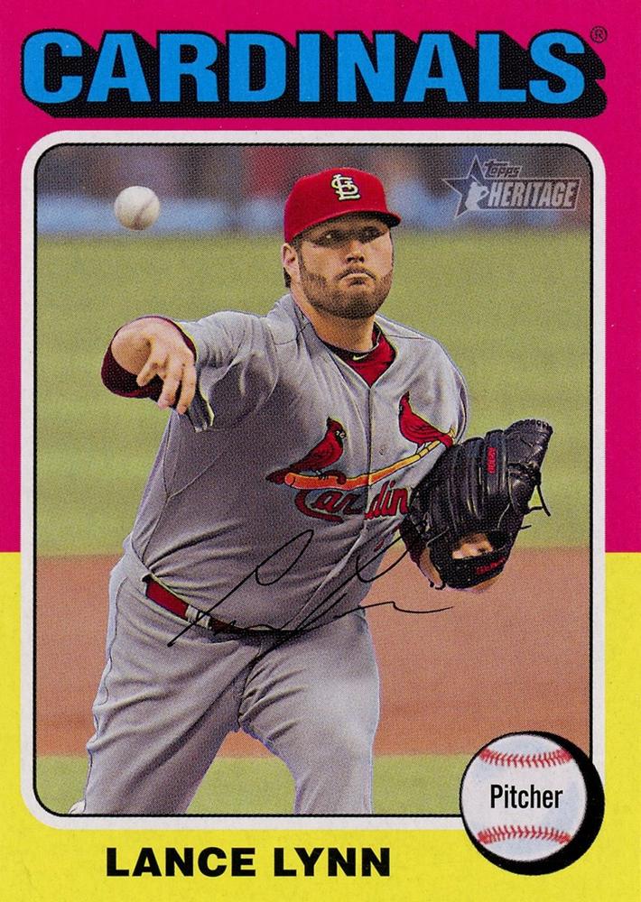 #259 Lance Lynn - St. Louis Cardinals - 2024 Topps Heritage Baseball