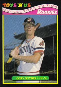 #25 Cory Snyder - Cleveland Indians - 1987 Topps Toys "R" Us Rookies Baseball