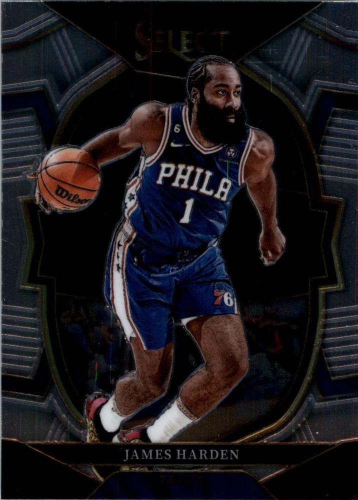 #25 James Harden - Philadelphia 76ers - 2022-23 Panini Select Basketball