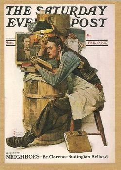 #25 The Law Student - 1993 Comic Images Norman Rockwell Saturday Evening Post
