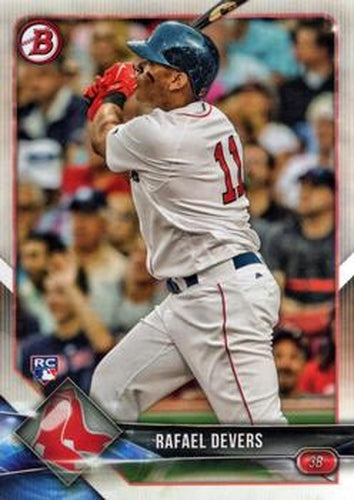 #25 Rafael Devers - Boston Red Sox - 2018 Bowman Baseball