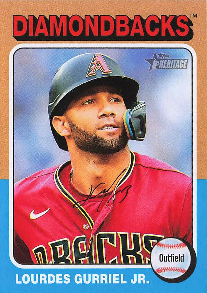 #25 Lourdes Gurriel Jr. - Arizona Diamondbacks - 2024 Topps Heritage Baseball