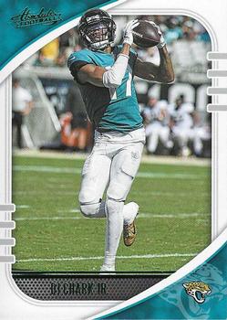 #25 DJ Chark Jr. - Jacksonville Jaguars - 2020 Panini Absolute - Green Football