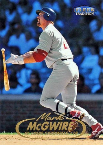 #25 Mark McGwire - St. Louis Cardinals - 1998 Fleer Tradition Baseball