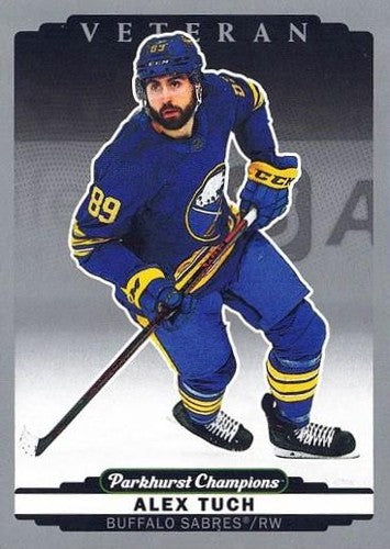 #25 Alex Tuch - Buffalo Sabres - 2022-23 Parkhurst Champions - Silver Hockey