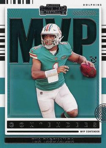 #MVP-TTA Tua Tagovailoa - Miami Dolphins - 2021 Panini Contenders - MVP Contenders Football