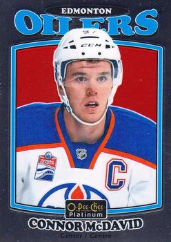#R-25 Connor McDavid - Edmonton Oilers - 2016-17 O-Pee-Chee Platinum - Retro Hockey
