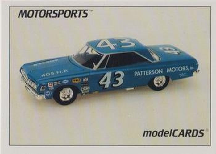 #25 Richard Petty - Petty Enterprises -1991 Motorsports Modelcards Racing