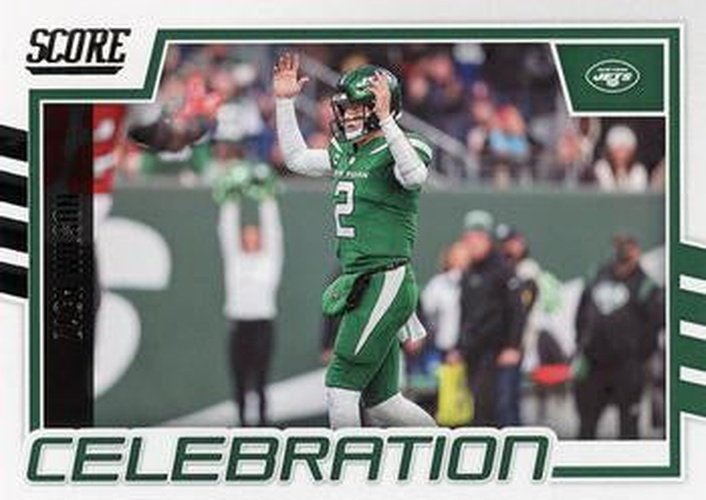 #C-ZW Zach Wilson - New York Jets - 2022 Score - Celebration Football
