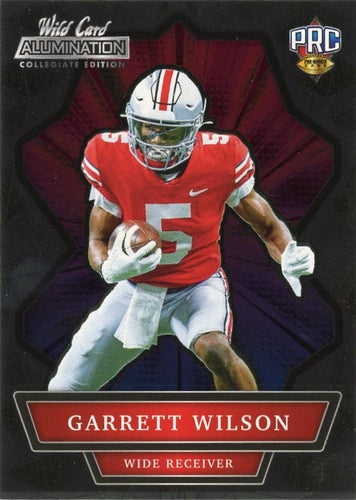 #ANBC-25 Garrett Wilson - Ohio State Buckeyes - 2021 Wild Card Alumination NIL Football