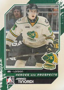 #25 Jarred Tinordi - London Knights - 2010-11 In The Game Heroes and Prospects Hockey