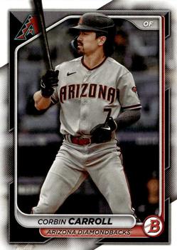 #25 Corbin Carroll - Arizona Diamondbacks - 2024 Bowman Baseball