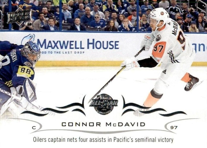 #525 Connor McDavid - 2018-19 Upper Deck Hockey