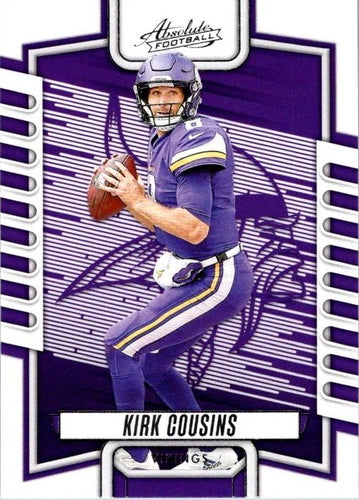 #25 Kirk Cousins - Minnesota Vikings - 2023 Panini Absolute Football