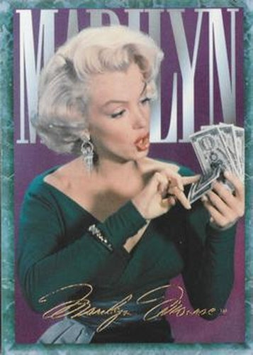 #25 A publicity shot from the set of There's No - 1993 Sports Time Marilyn Monroe