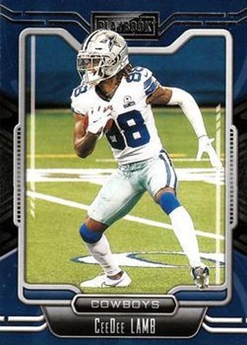 #25 CeeDee Lamb - Dallas Cowboys - 2021 Panini Playbook Football