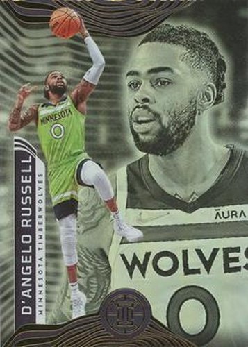#25 D'Angelo Russell - Minnesota Timberwolves - 2021-22 Panini Illusions Basketball
